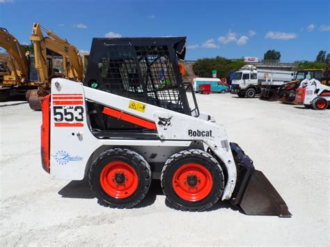 bobcat 553 skid loader|bobcat 553 attachments.